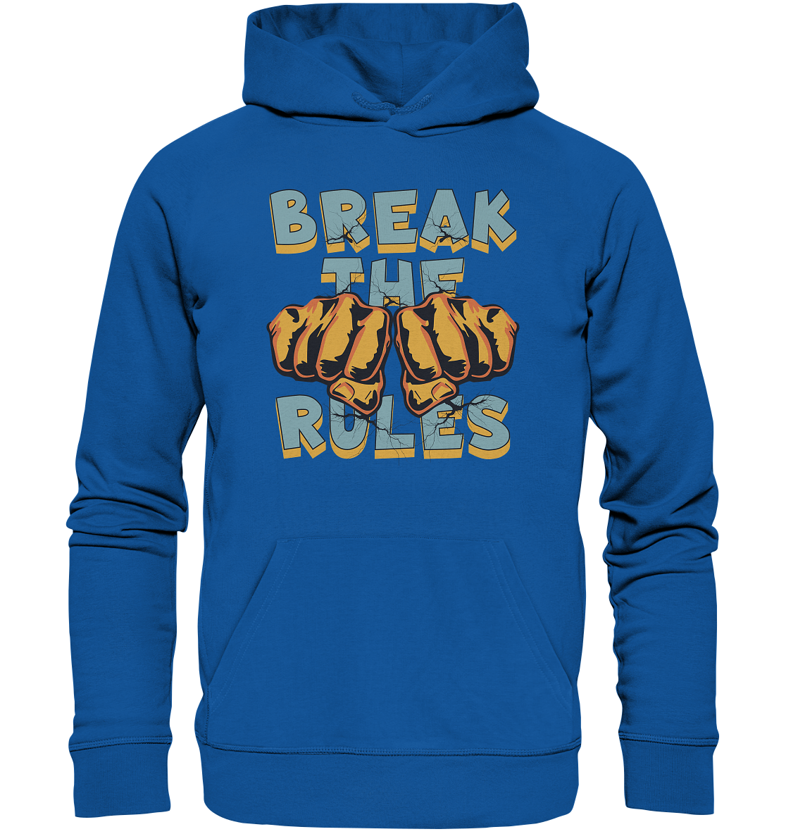 Break the Rules - Statement - Organic Basic Hoodie