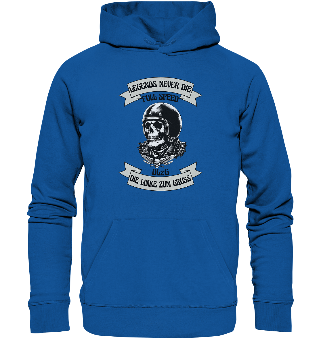 DLzG - Legends never Die - Organic Basic Hoodie