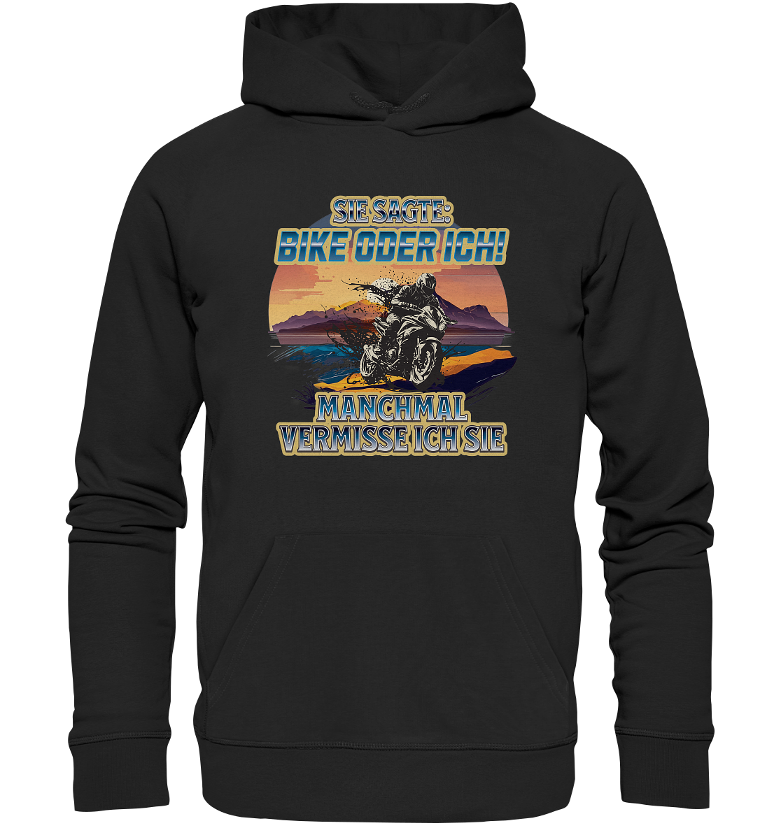 Bike oder Ich - DLzG - Organic Basic Hoodie