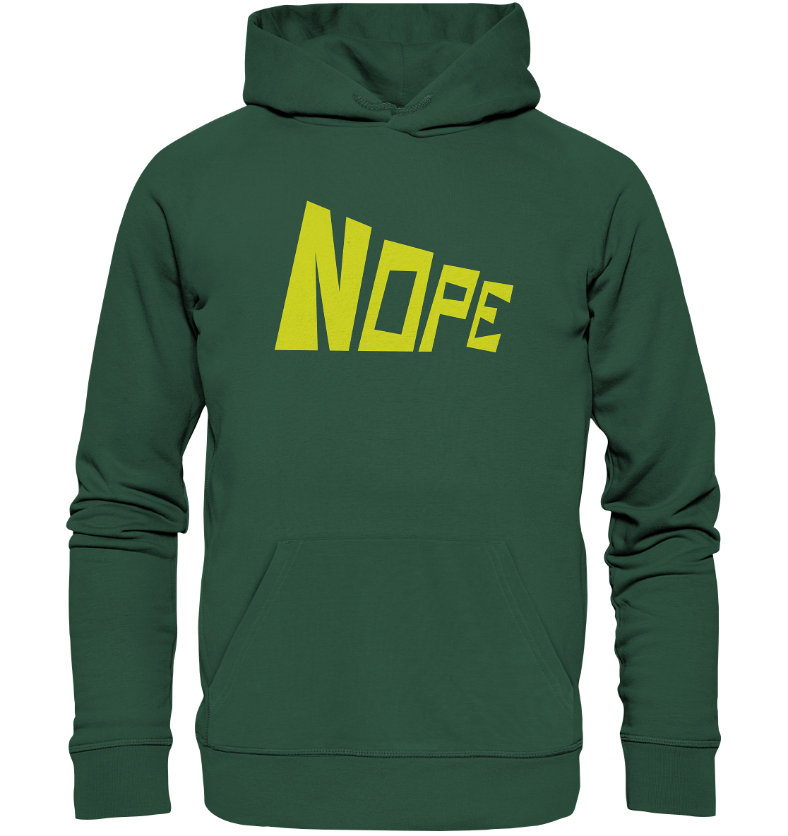 NOPE NO 2 - Organic Basic Hoodie