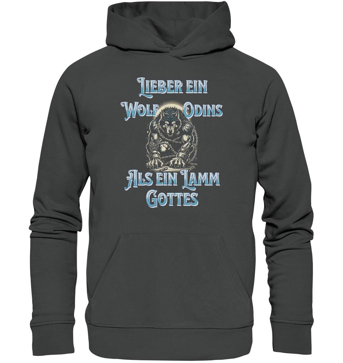 Odins Wolf | Oberteile - Organic Basic Hoodie