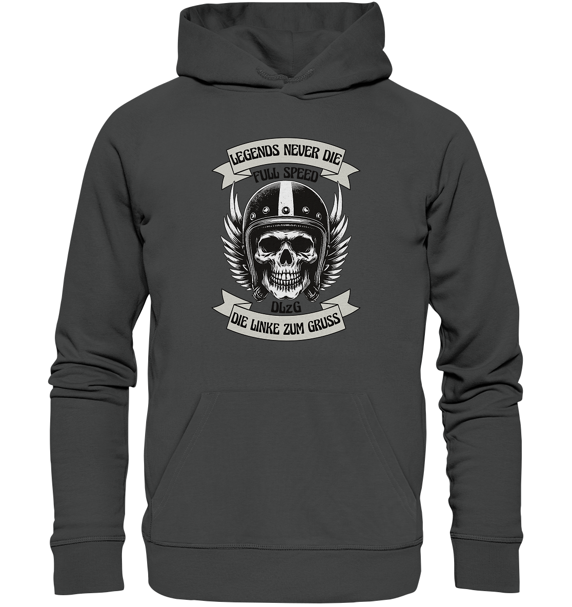 DLzG - Die Linke zum Gruss - Organic Basic Hoodie
