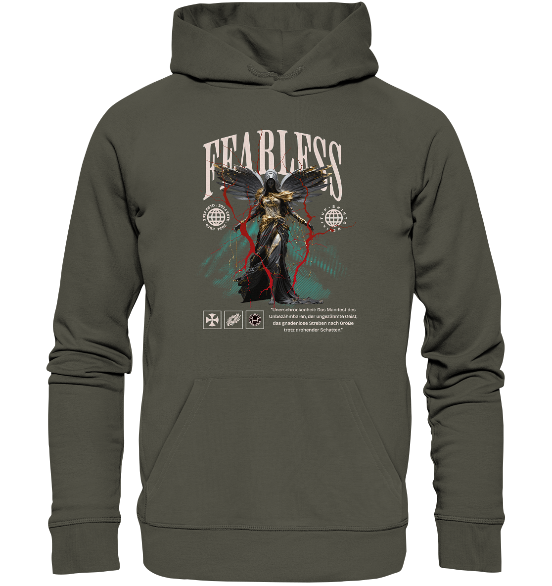 Furchtlos - Organic Basic Hoodie