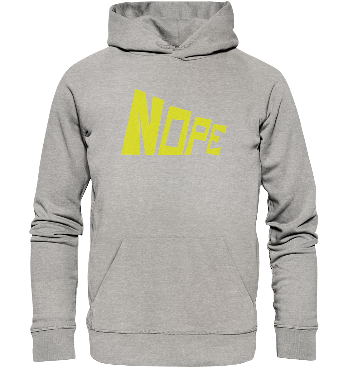 NOPE NO 2 - Organic Basic Hoodie