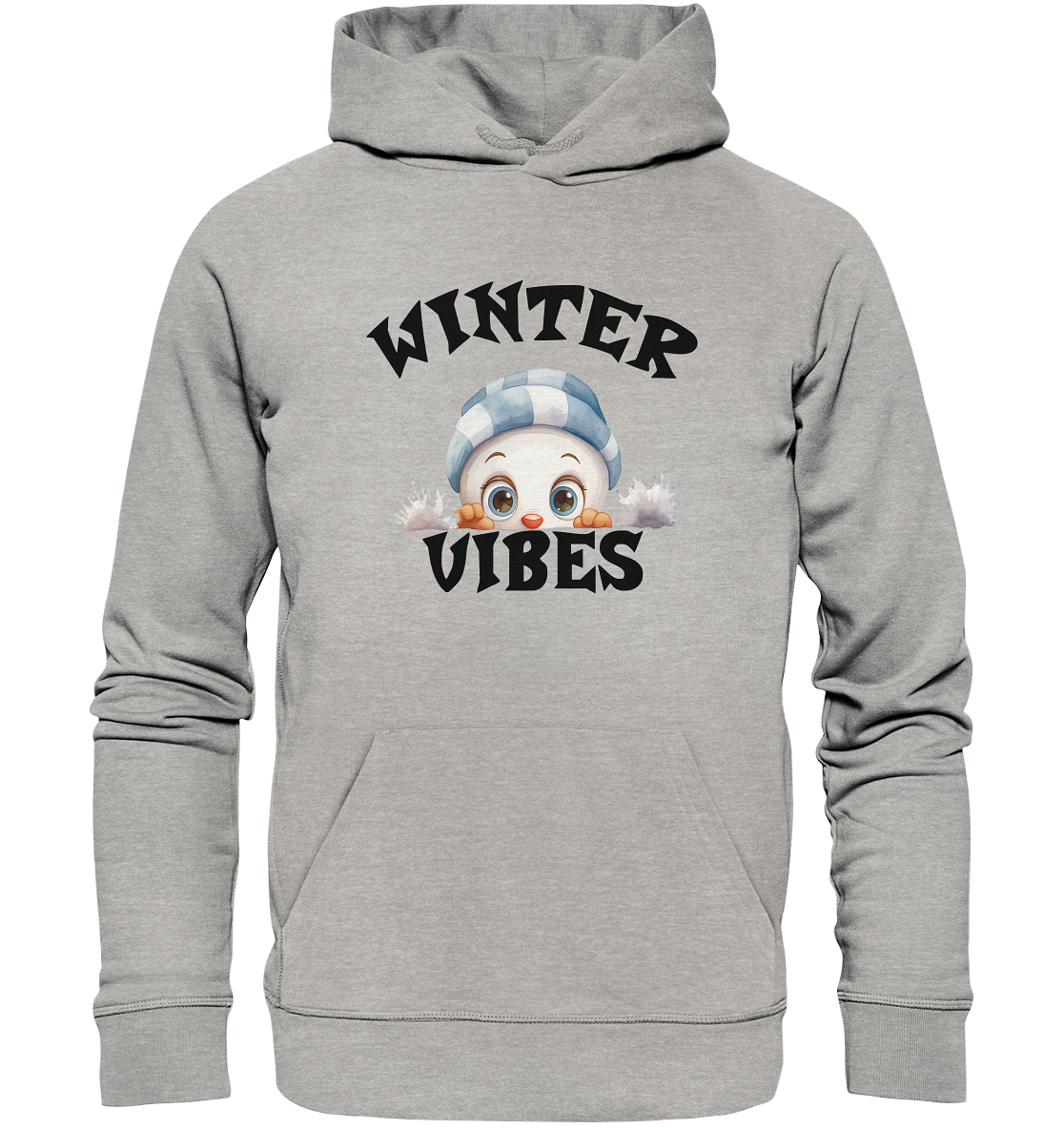 WINTER VIBES - Organic Basic Hoodie