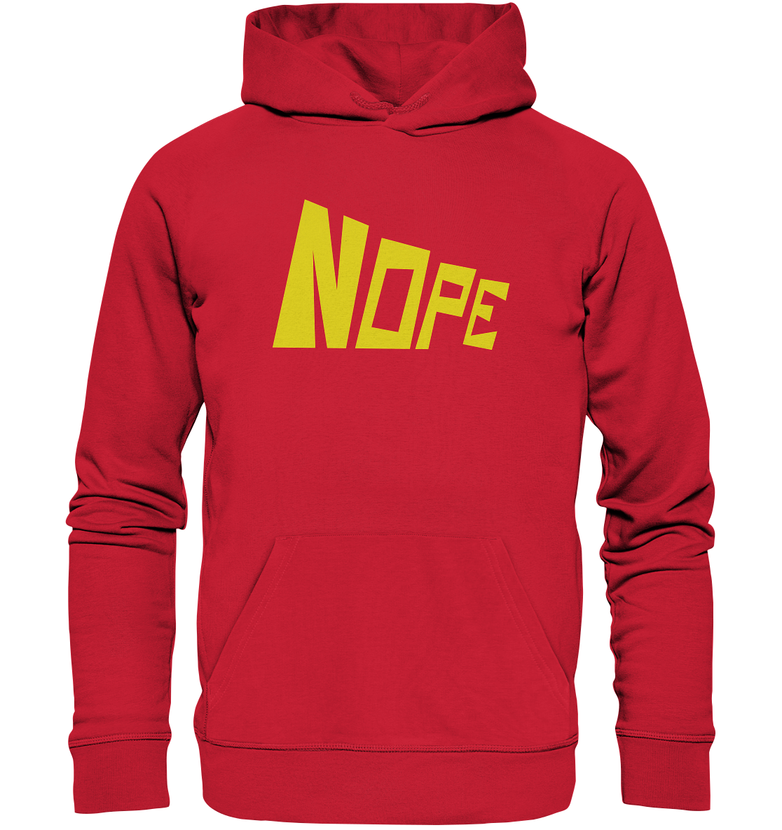 NOPE NO 2 - Organic Basic Hoodie