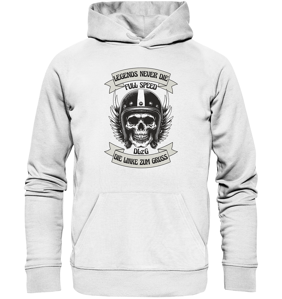 DLzG - Die Linke zum Gruss - Organic Basic Hoodie