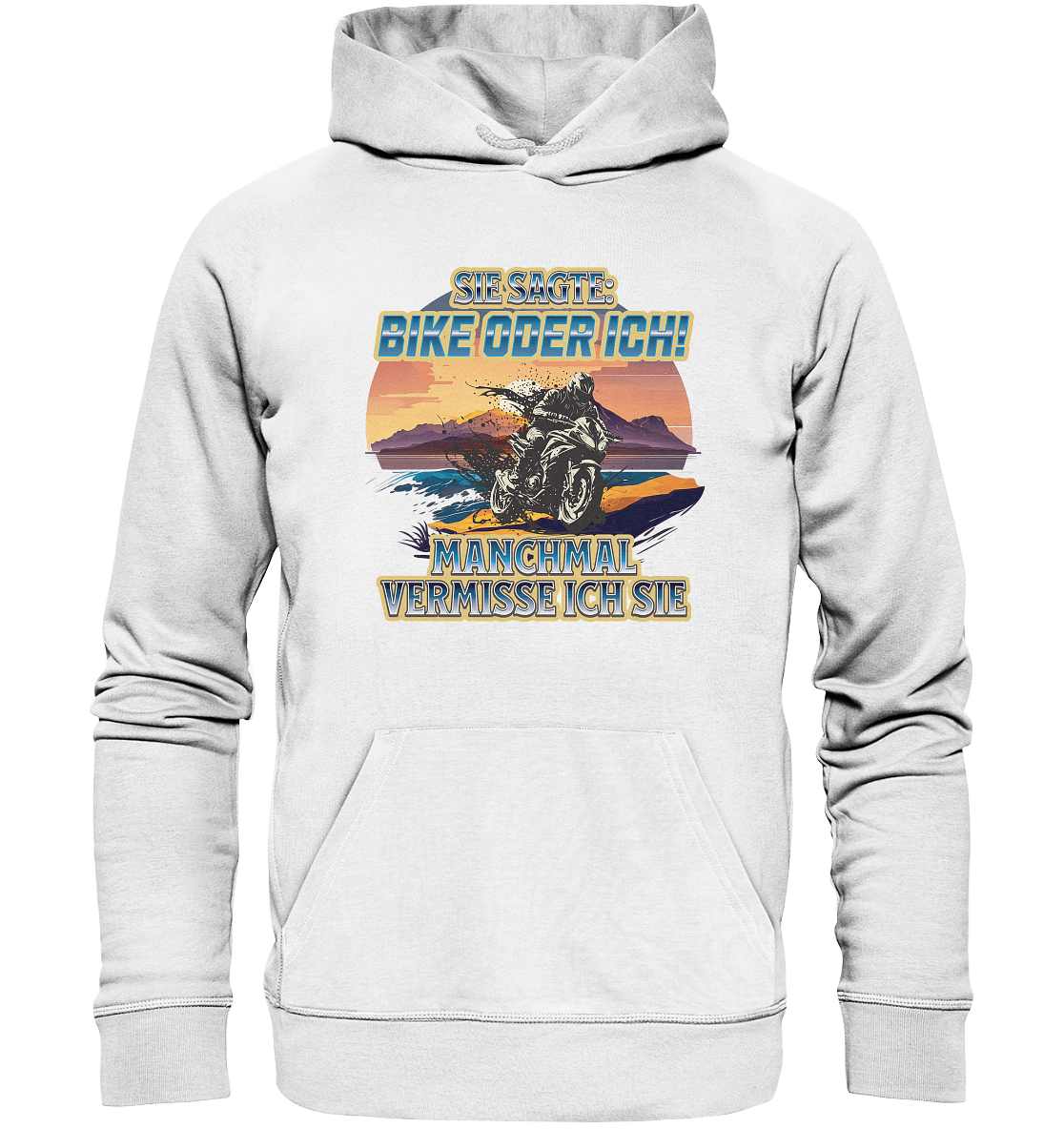 Bike oder Ich - DLzG - Organic Basic Hoodie
