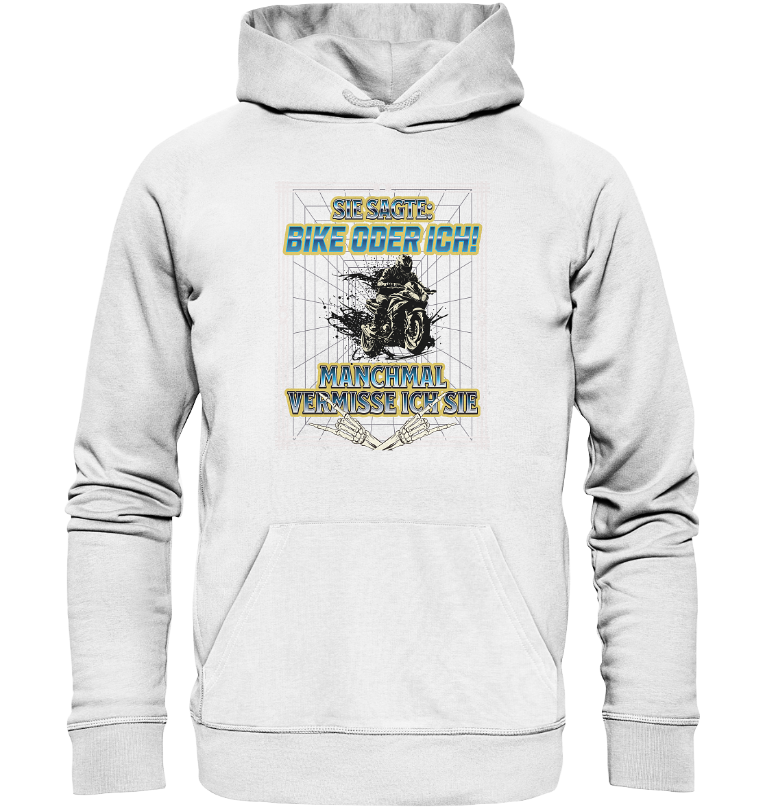 Manchmal vermisse ich sie - Streetwear 1 - Organic Basic Hoodie