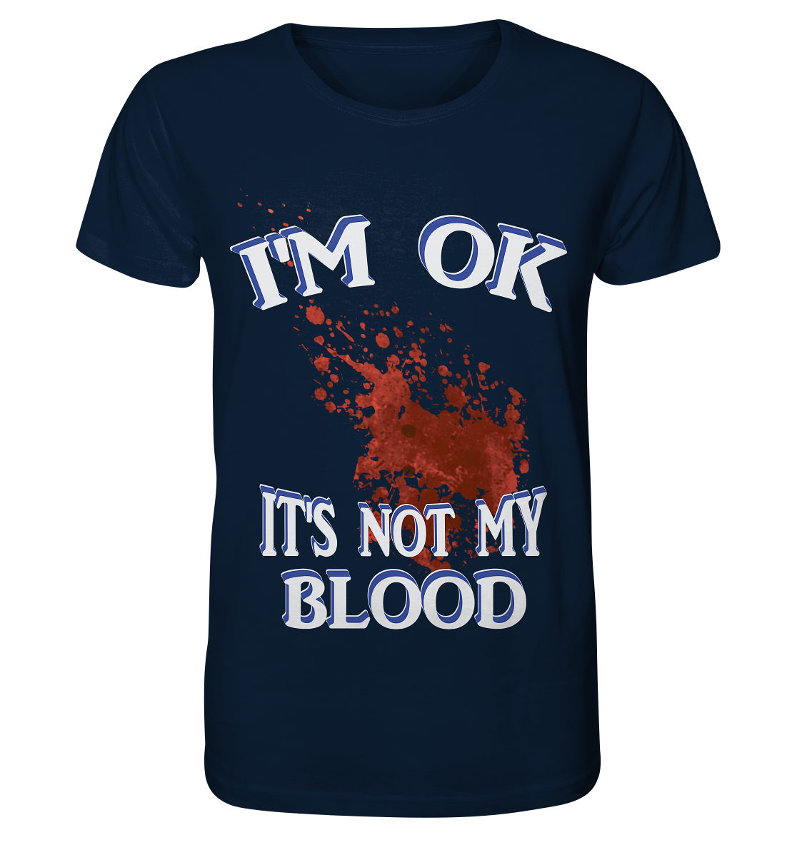 I'M OK | NO 3 | Organic Basic Shirt