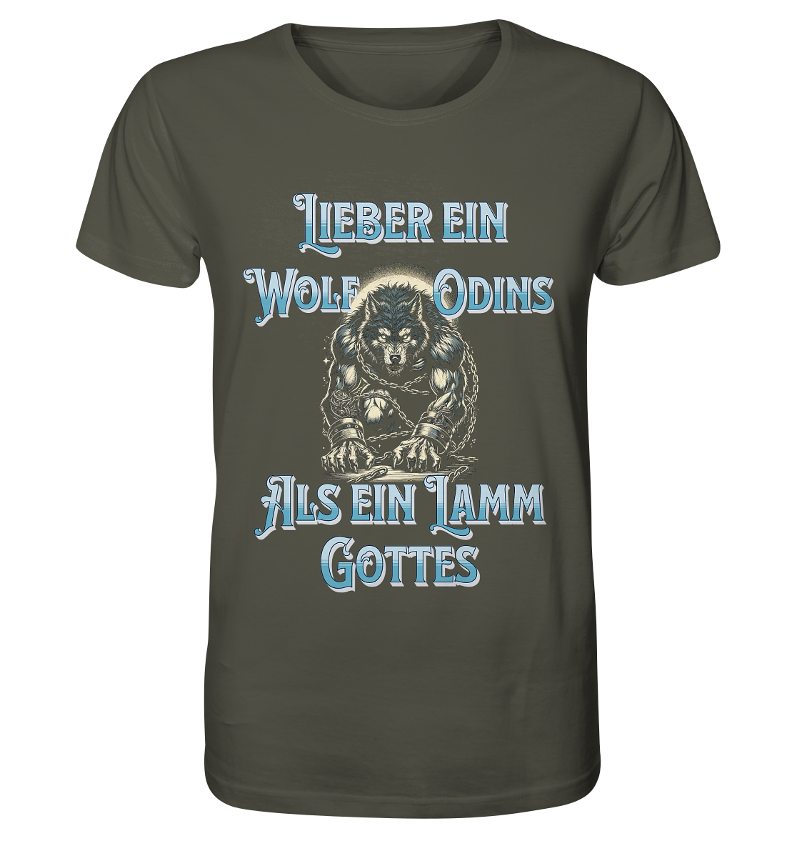 Odins Wolf | Oberteile - Organic Basic Shirt