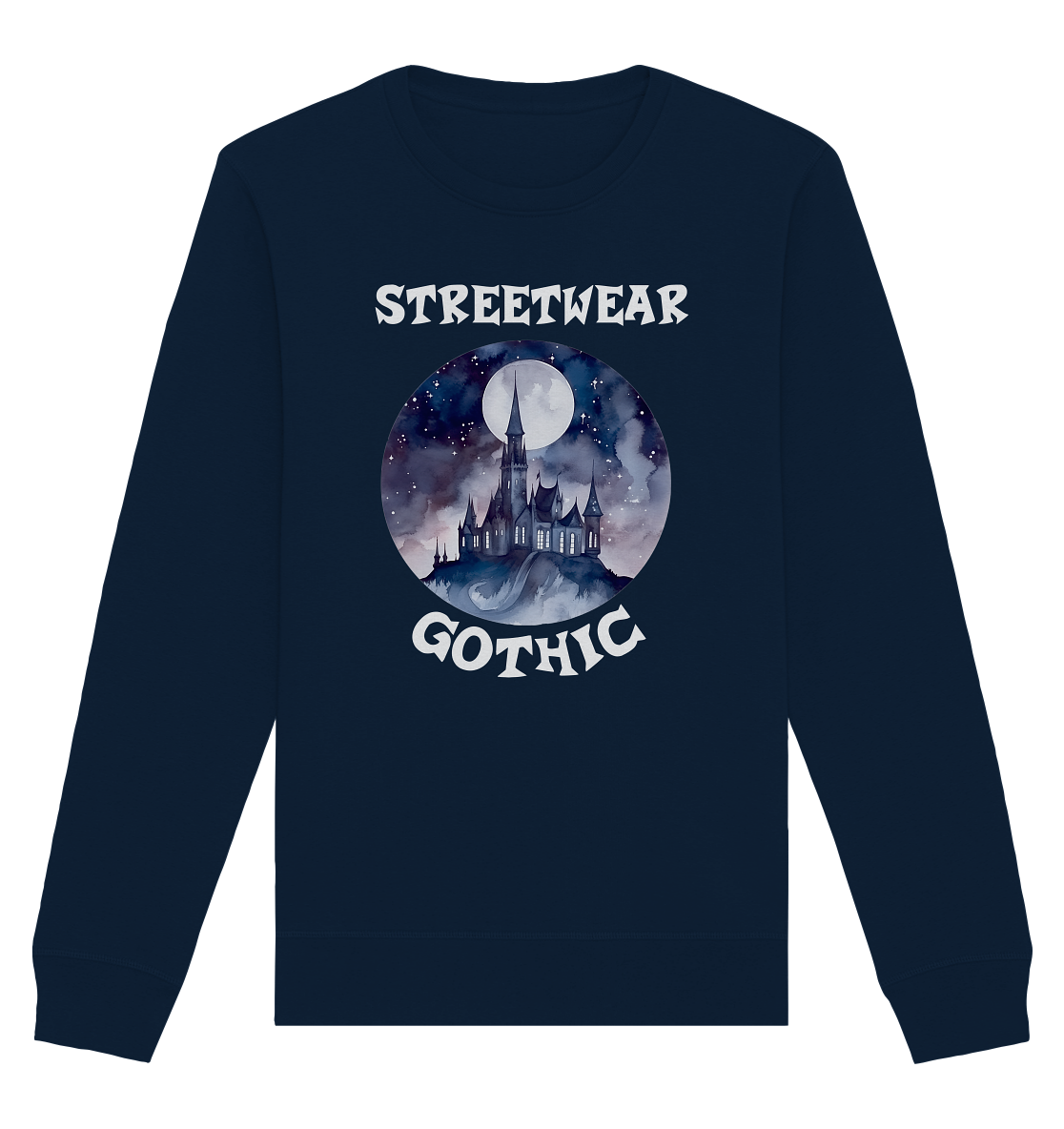 GOTHIC STREETWEAR STATEMENT - Organic Basic Unisex Sweatshirt