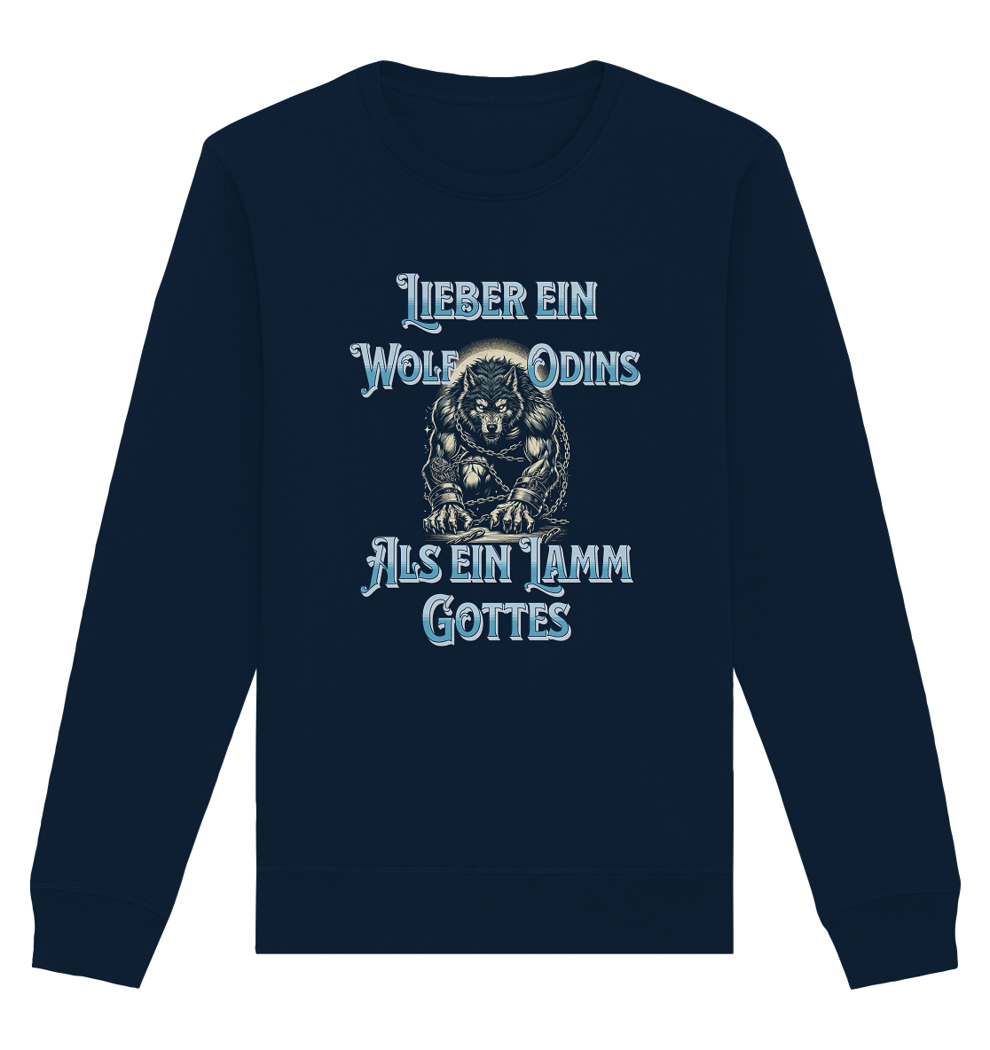 Odins Wolf | Oberteile - Organic Basic Unisex Sweatshirt