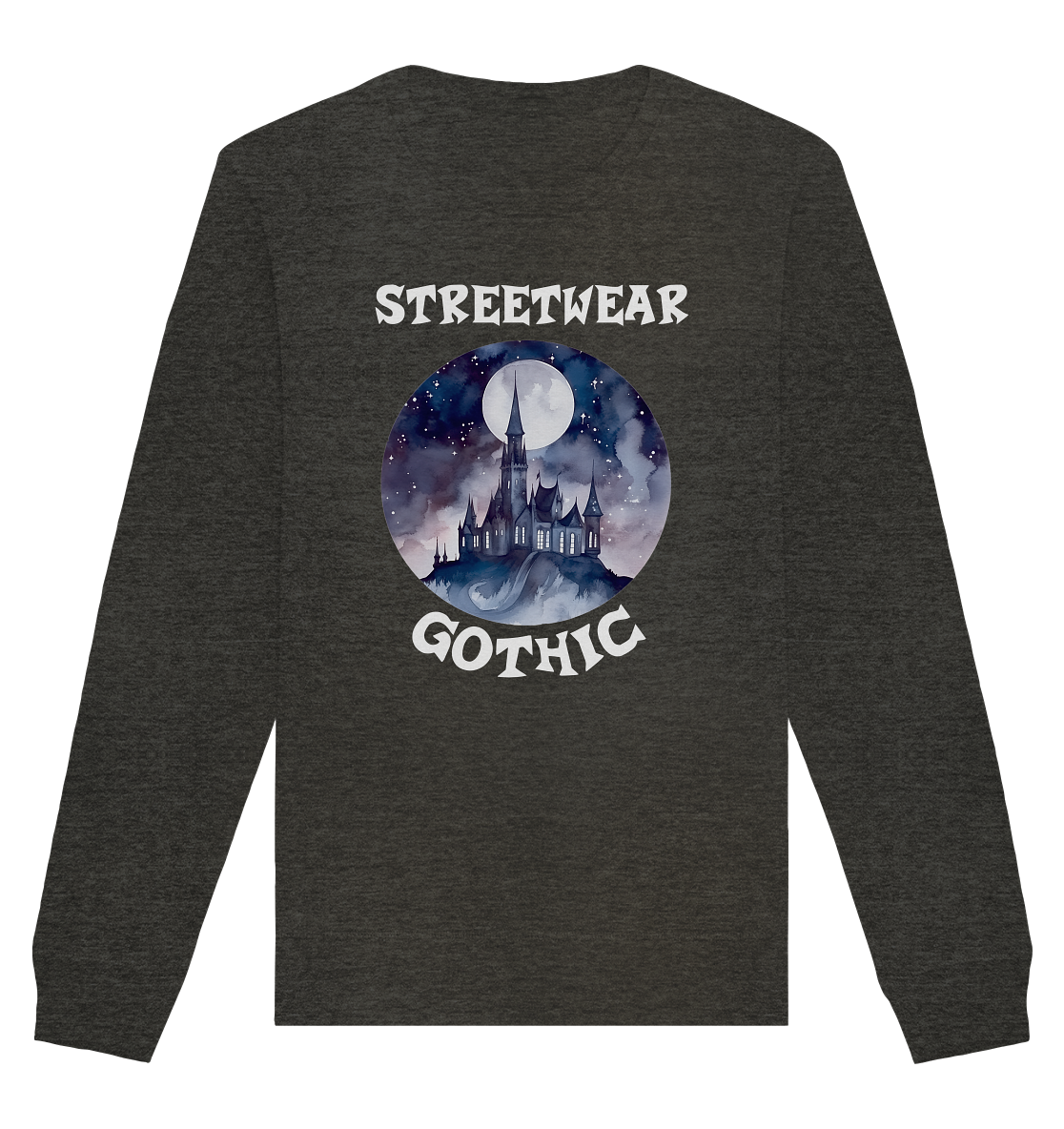 GOTHIC STREETWEAR STATEMENT - Organic Basic Unisex Sweatshirt