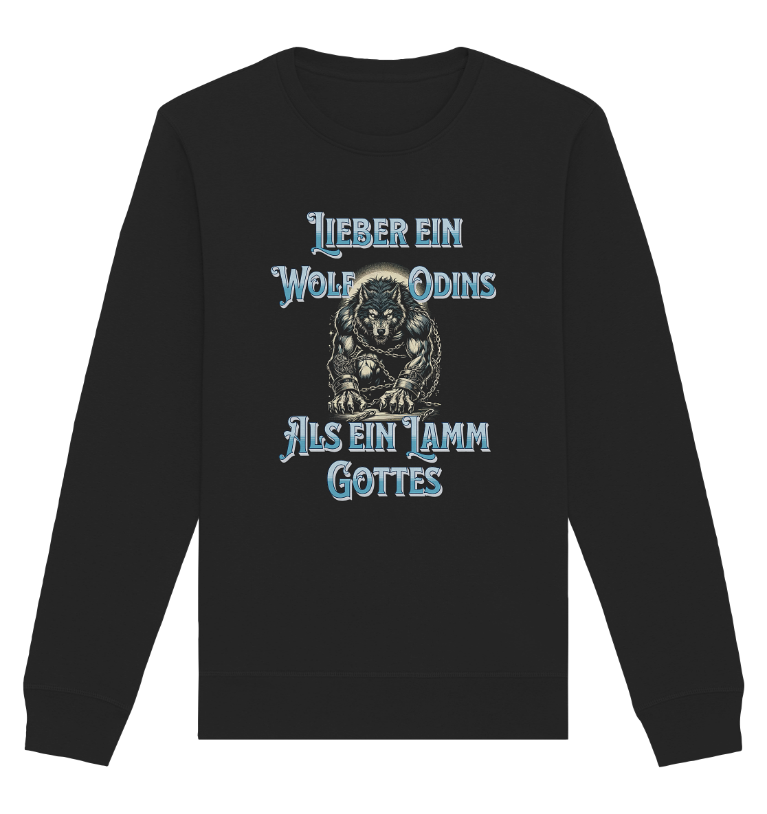 Odins Wolf | Oberteile - Organic Basic Unisex Sweatshirt
