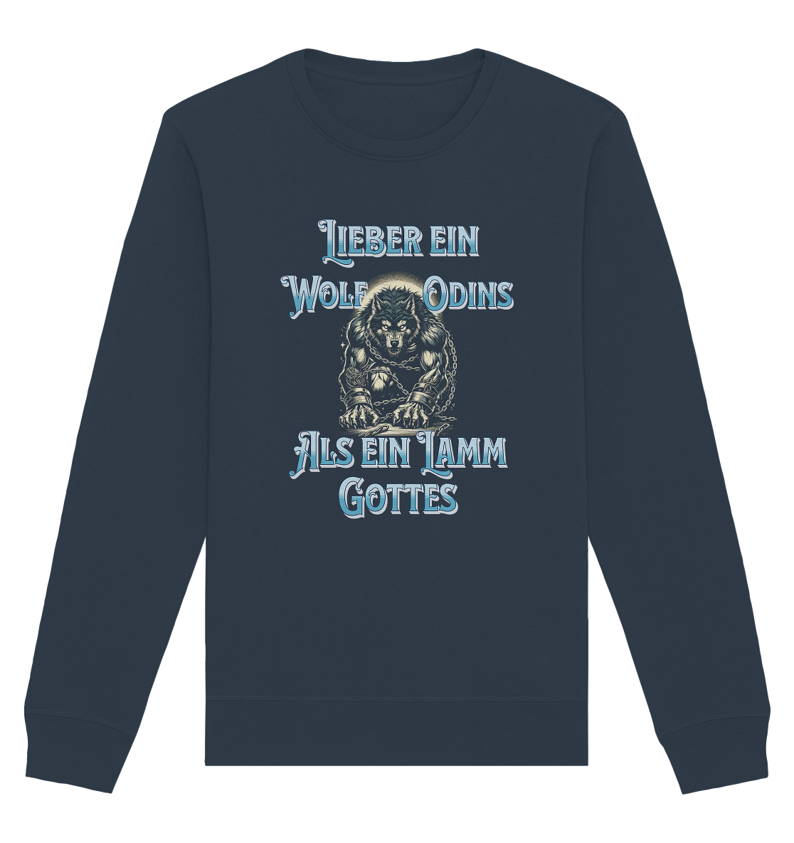Odins Wolf | Oberteile - Organic Basic Unisex Sweatshirt