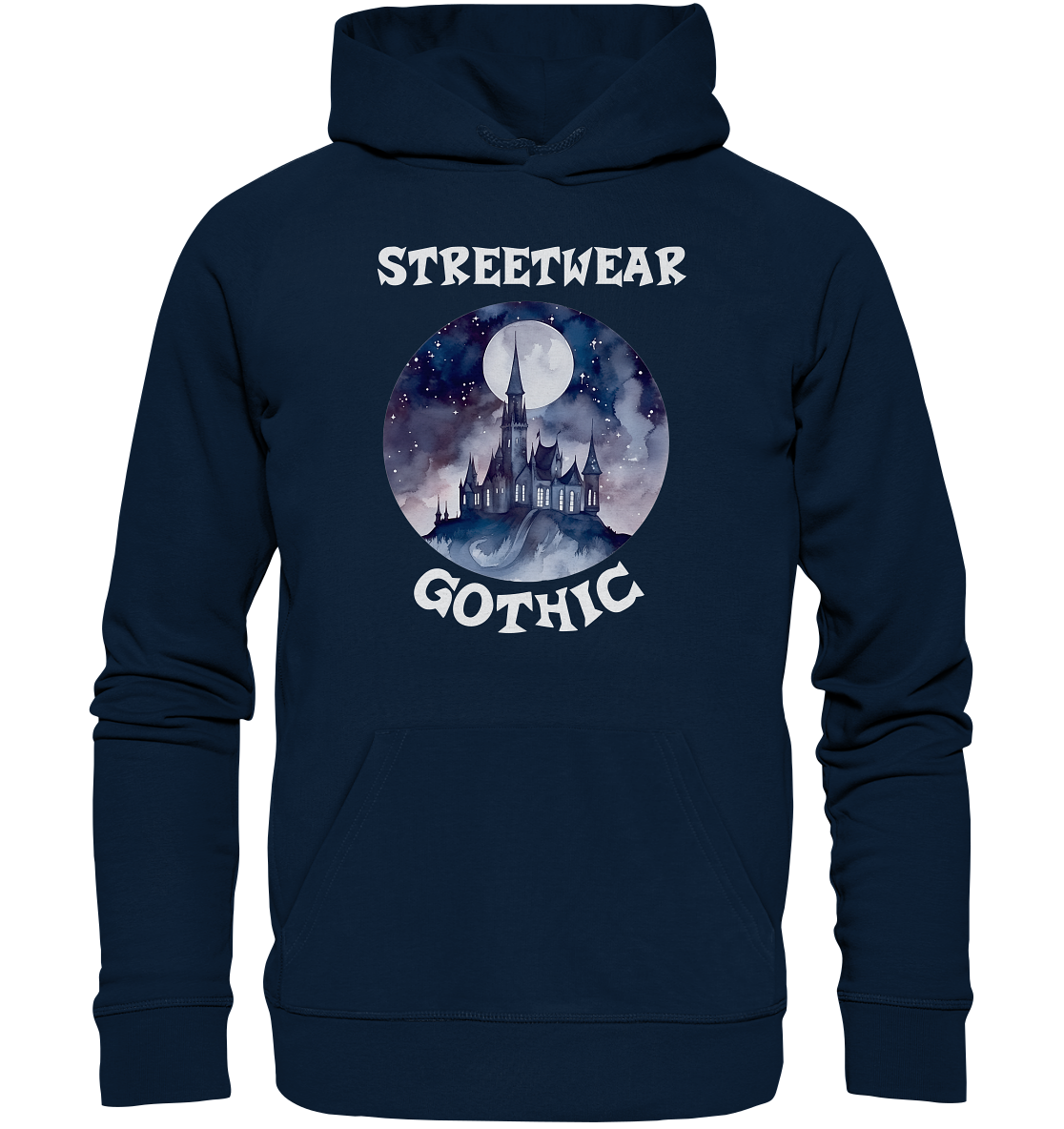 GOTHIC STREETWEAR STATEMENT - Organic Hoodie