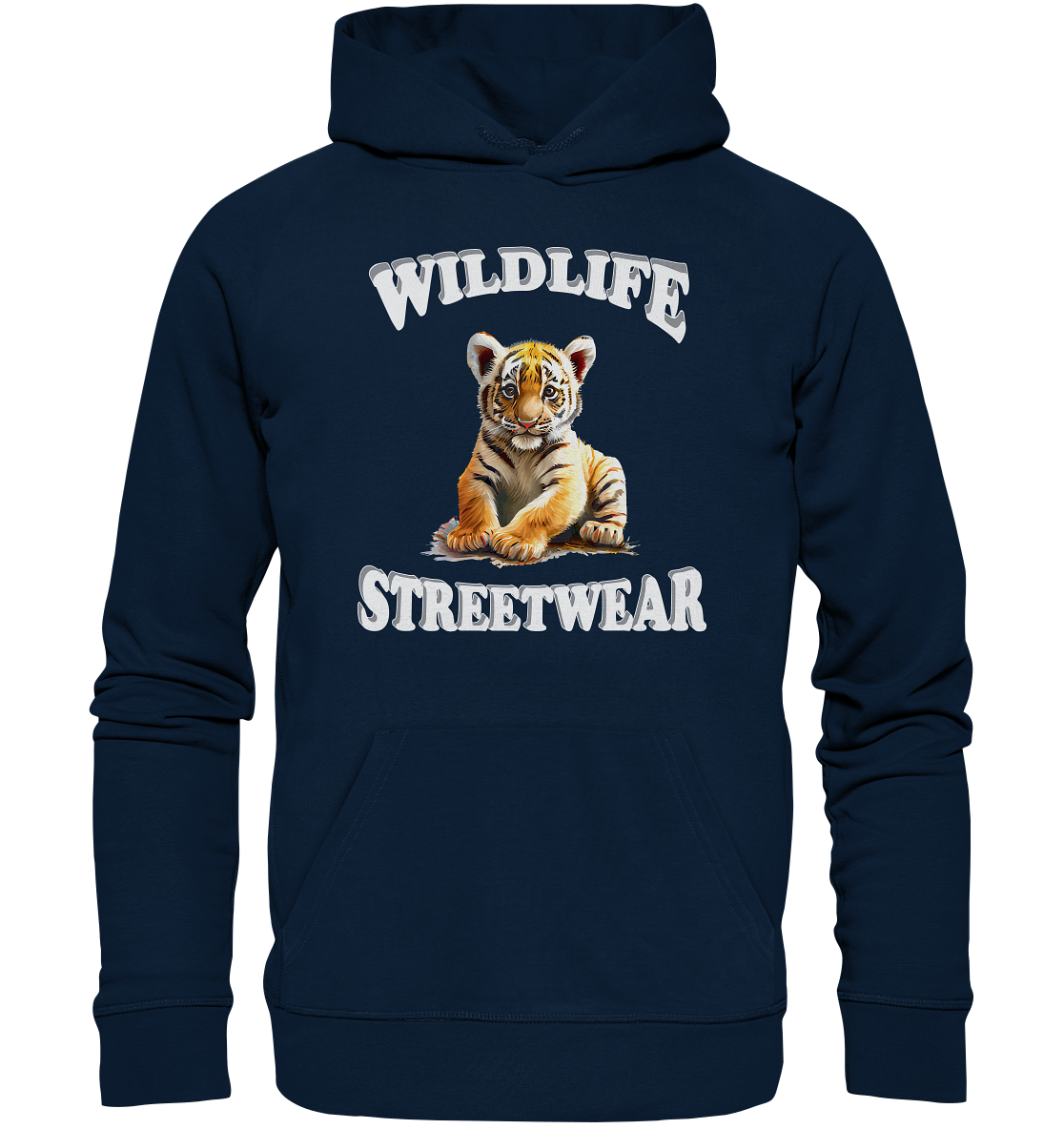 WILDLIFE STREETWEAR 3.0 TIGER BABY - Organic Hoodie