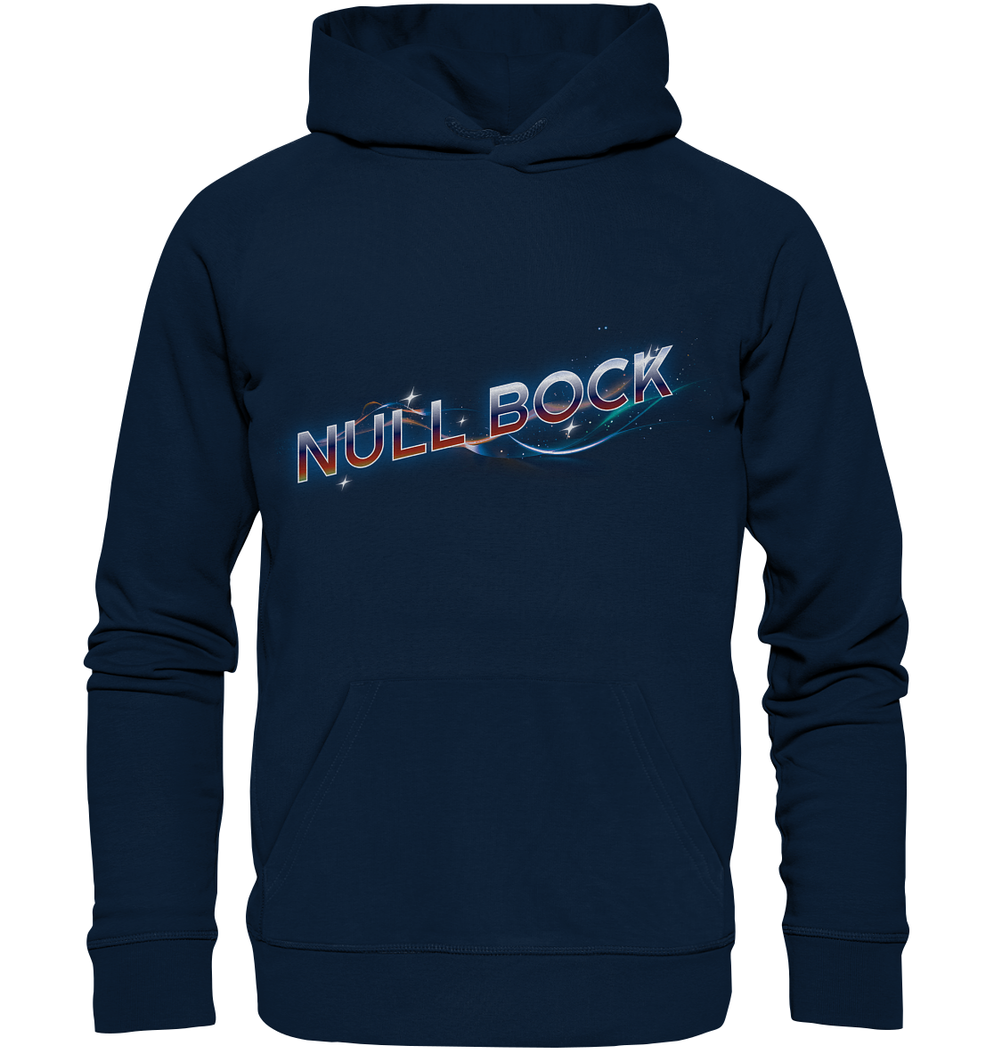 Null Bock Mode - Organic Hoodie