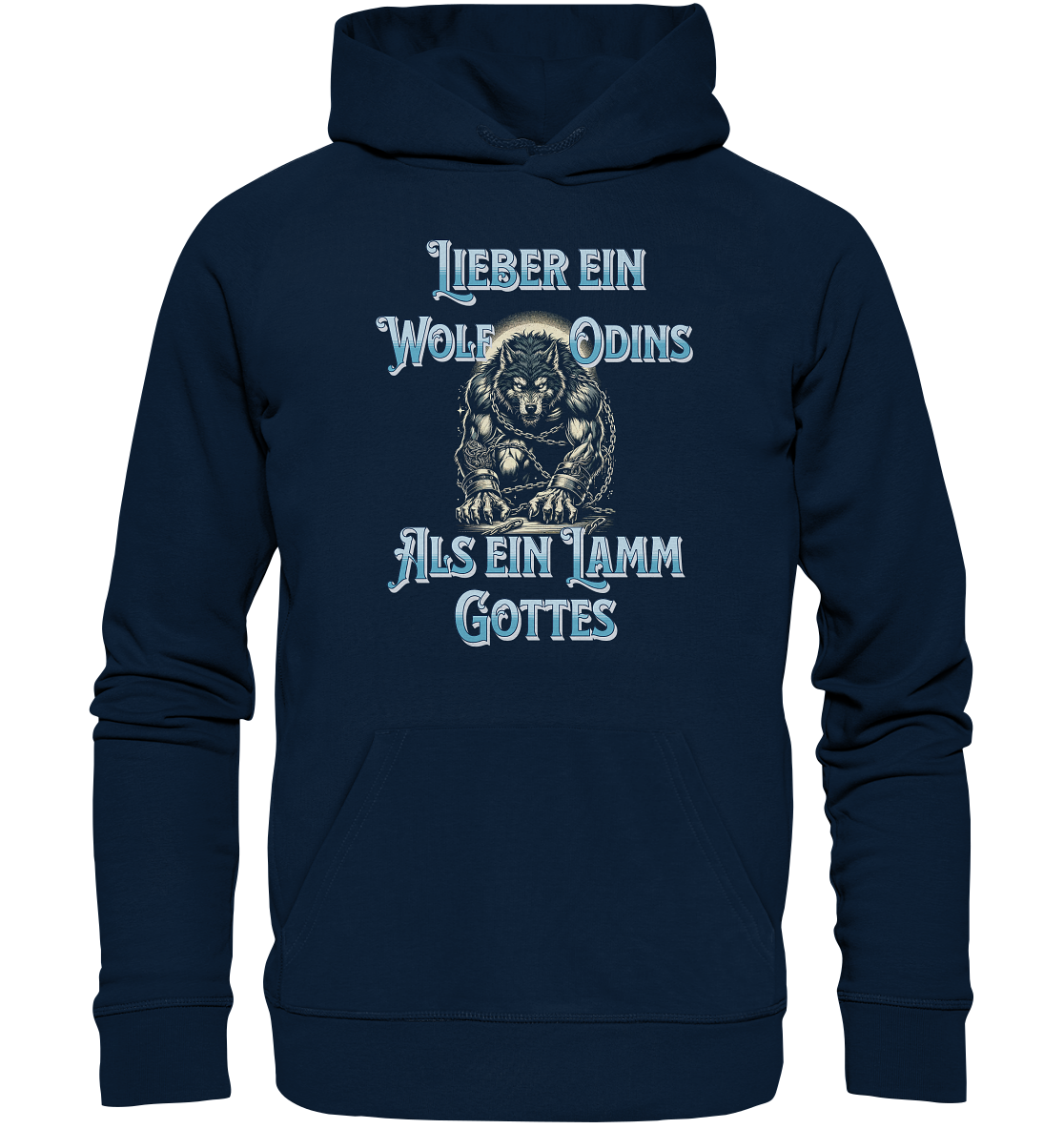 Odins Wolf | Oberteile - Organic Hoodie