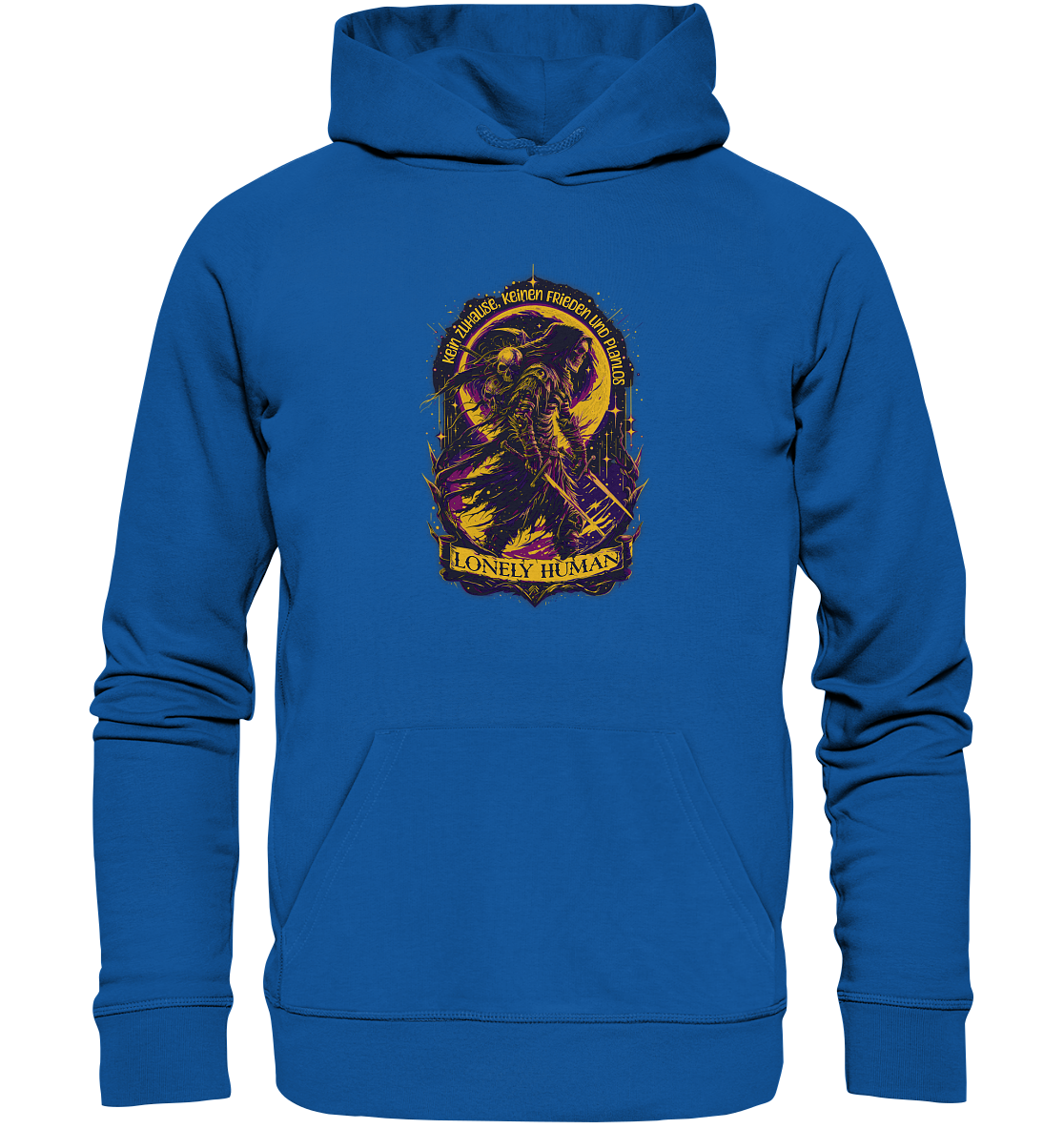 Streetwear Einsamer Mensch - Organic Hoodie