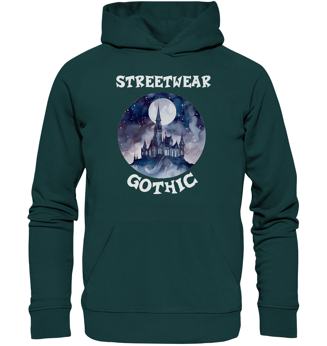 GOTHIC STREETWEAR STATEMENT - Organic Hoodie