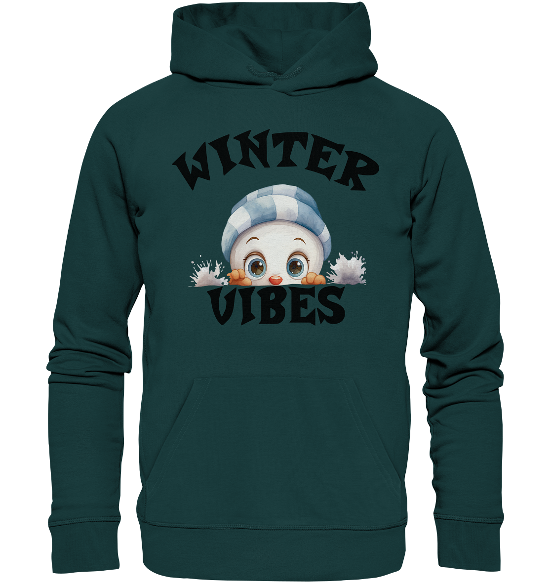 WINTER VIBES - Organic Hoodie