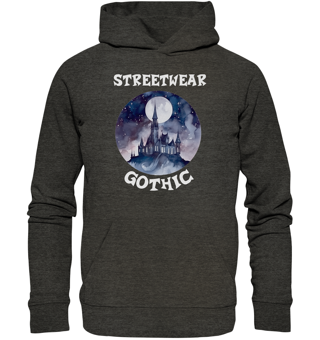 GOTHIC STREETWEAR STATEMENT - Organic Hoodie