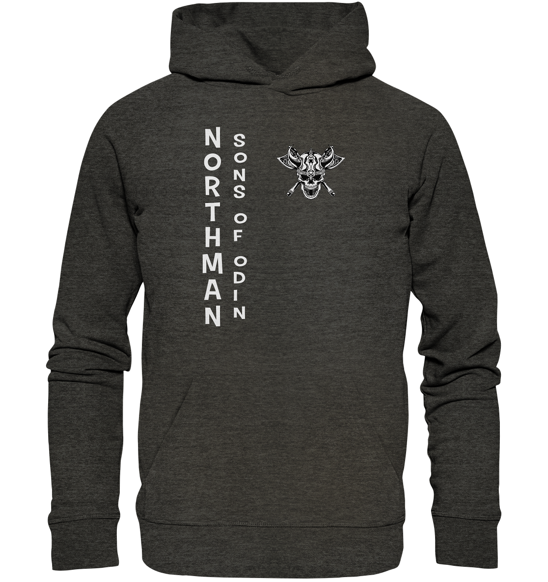 NORTHMAN SONS OF ODIN - NO 1 - STREETWEAR - STATEMENT - Organic Hoodie