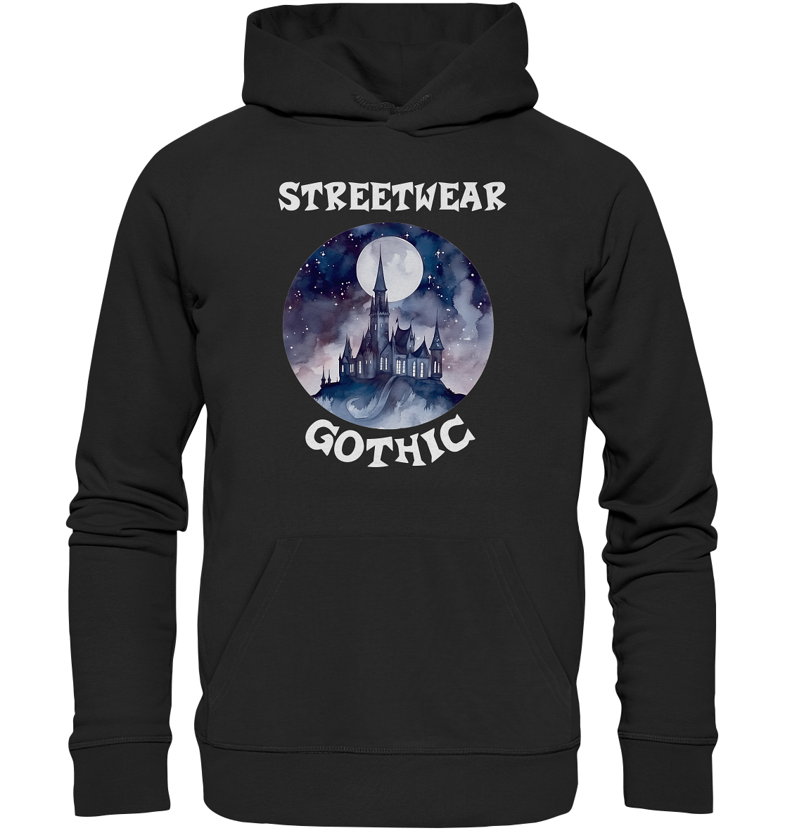 GOTHIC STREETWEAR STATEMENT - Organic Hoodie