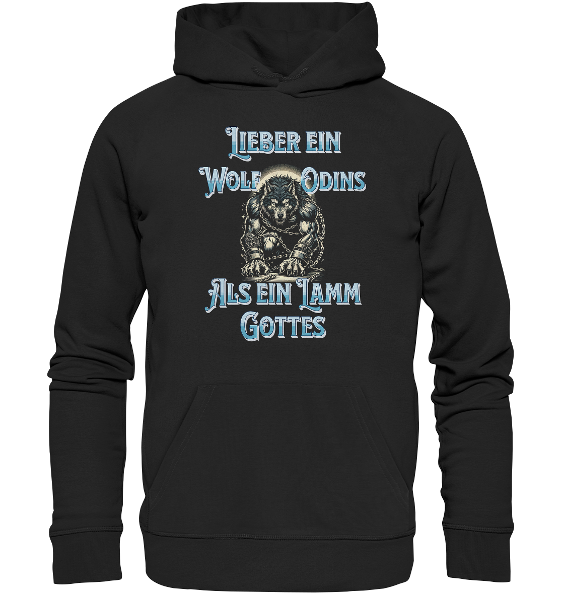 Odins Wolf | Oberteile - Organic Hoodie