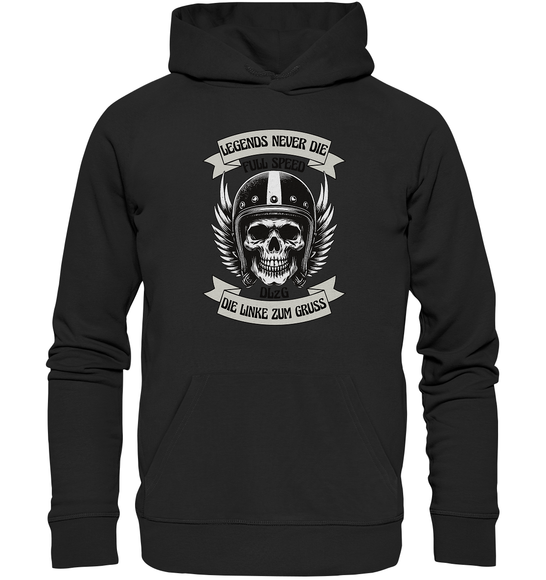 DLzG - Die Linke zum Gruss - Organic Hoodie