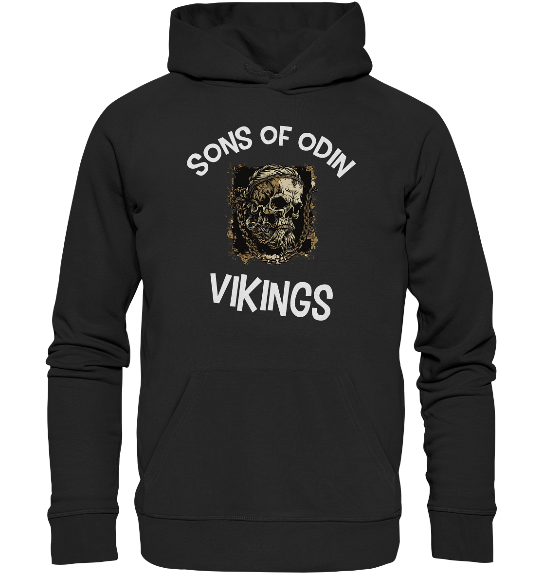 SONS OF ODIN NO 1 - STREETWEAR - STATEMENT - Organic Hoodie