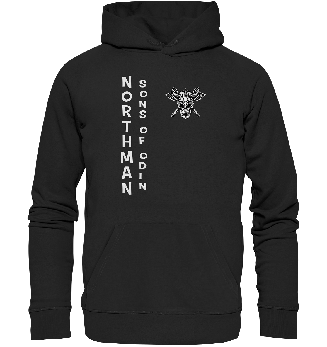 NORTHMAN SONS OF ODIN - NO 1 - STREETWEAR - STATEMENT - Organic Hoodie
