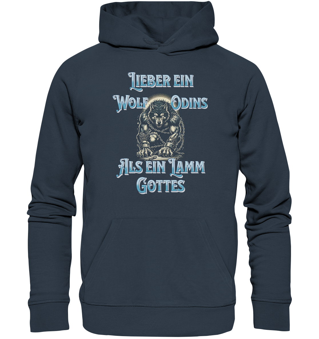 Odins Wolf | Oberteile - Organic Hoodie