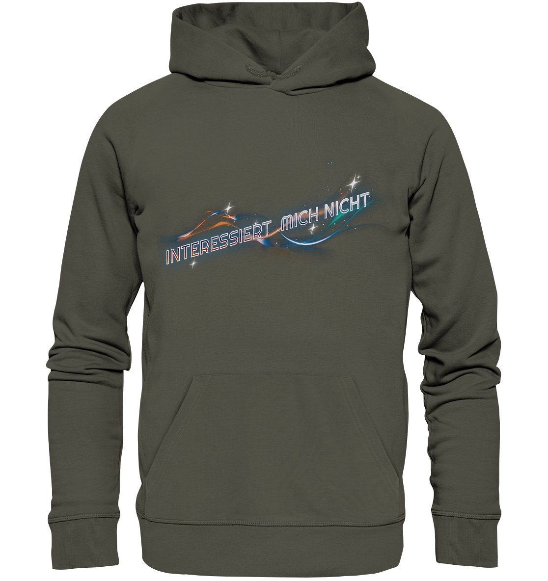 Interessiert mich nicht - Organic Hoodie