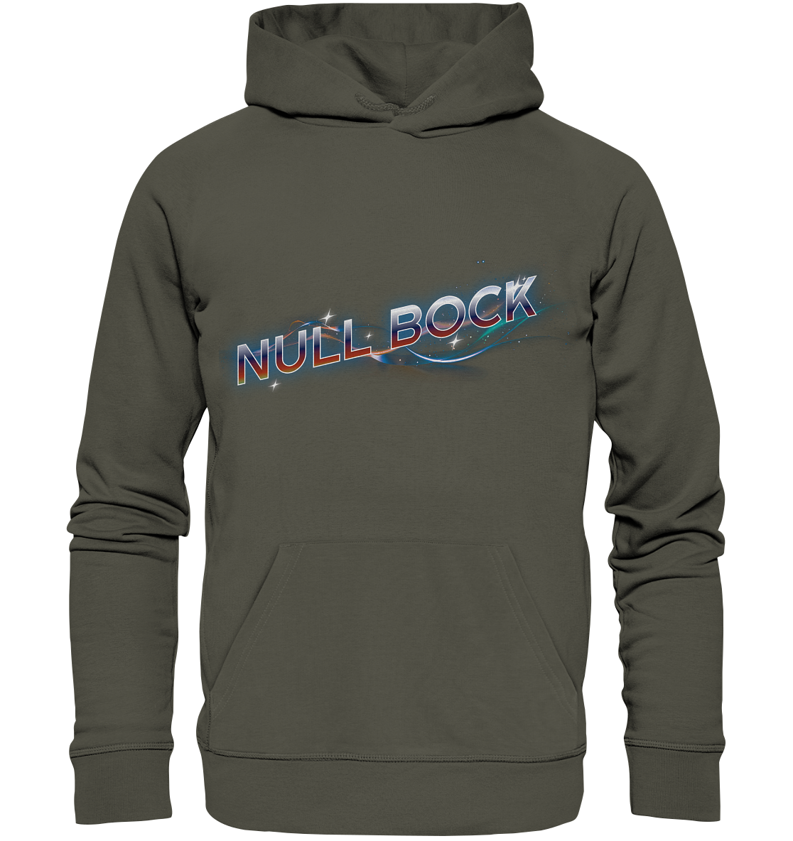 Null Bock Mode - Organic Hoodie
