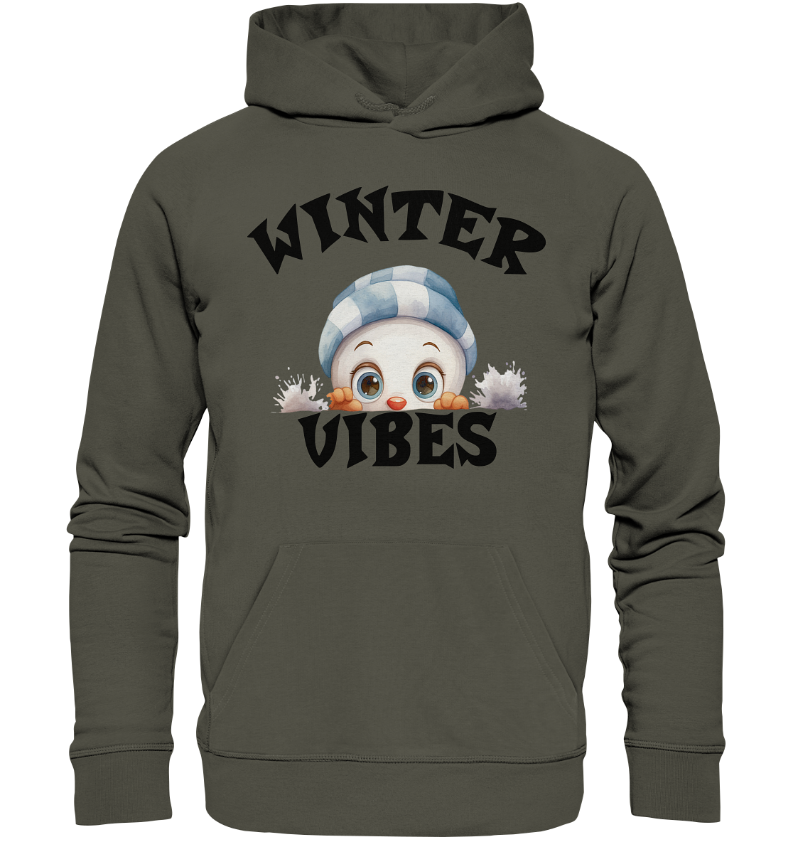 WINTER VIBES - Organic Hoodie