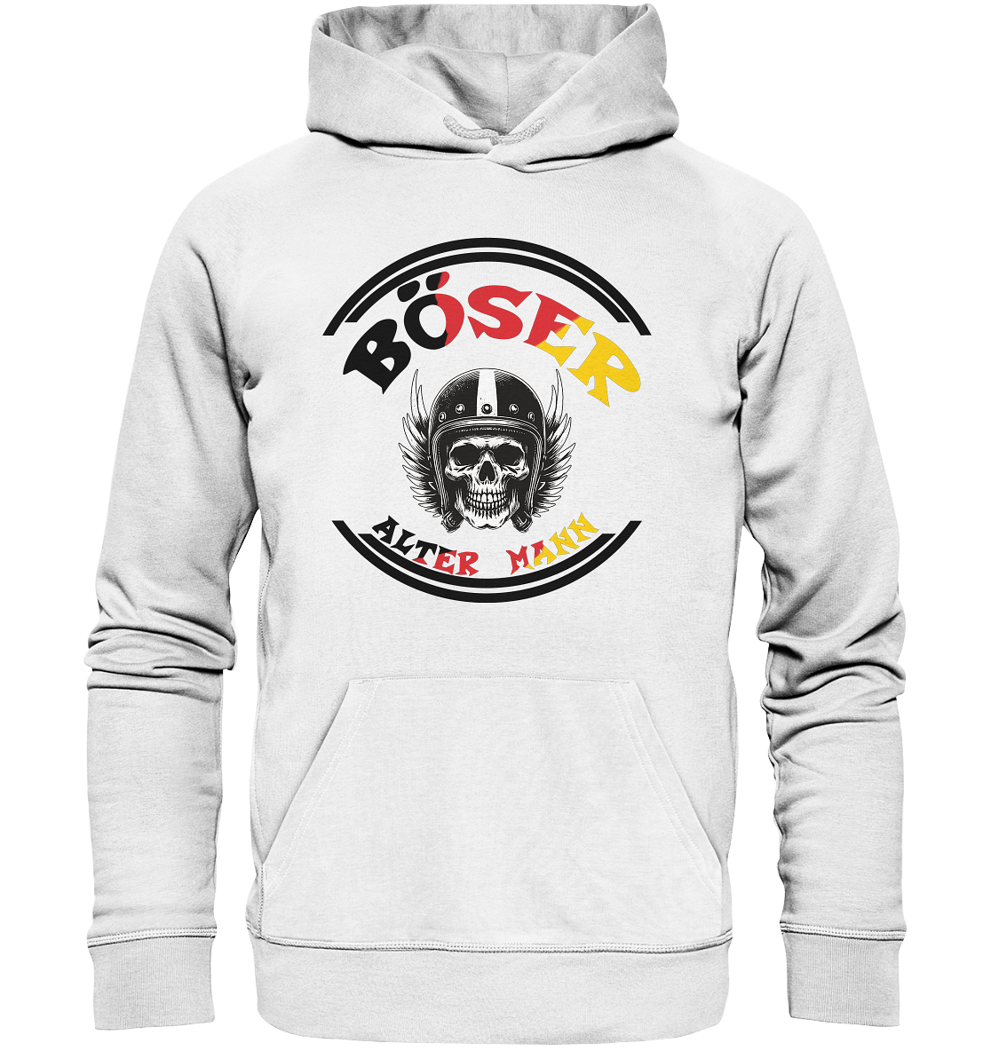 Hoodie Herren- Böser alter Mann coole Basic für jeden Look
