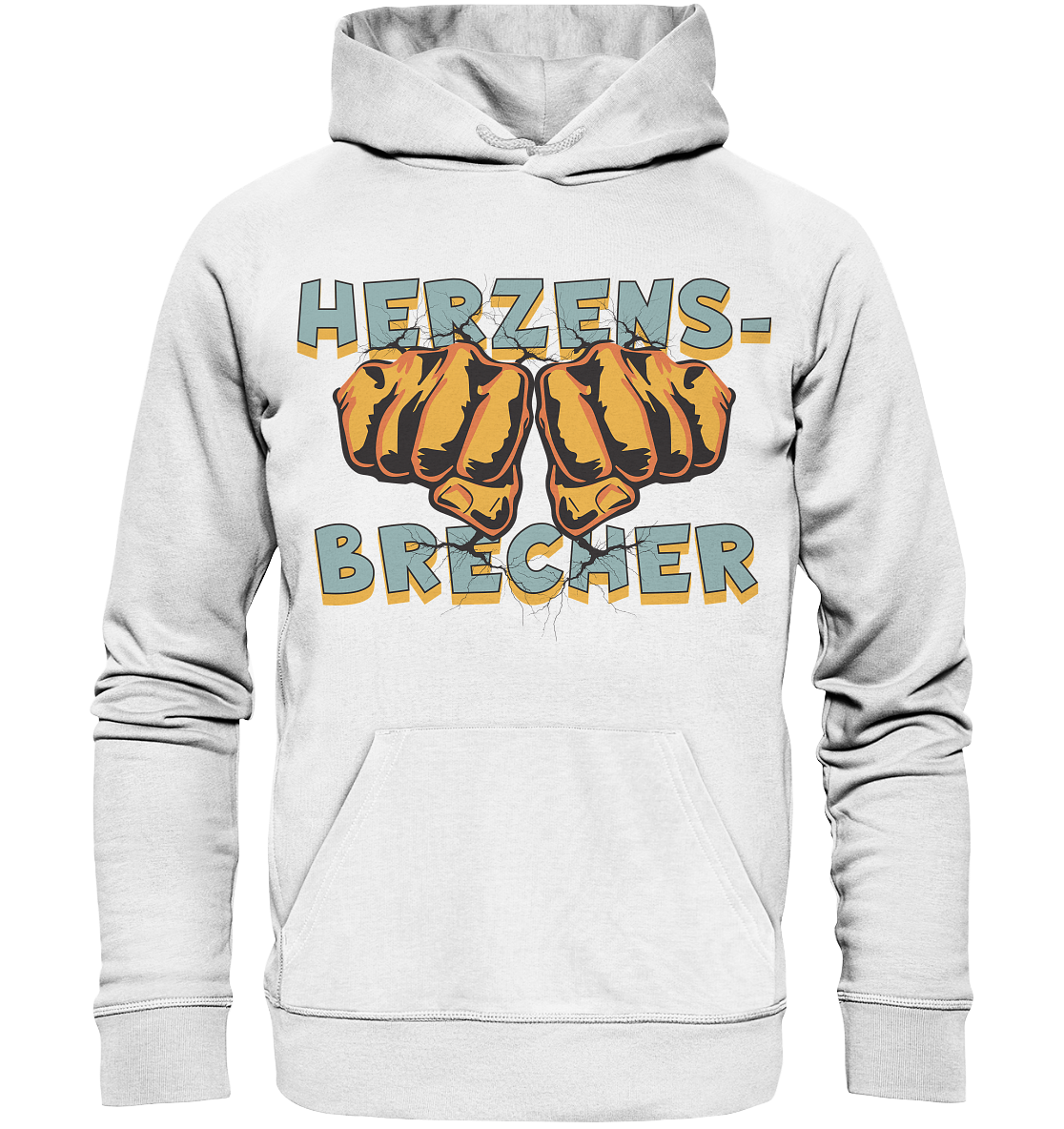 Herzensbrecher - Statement - Organic Hoodie