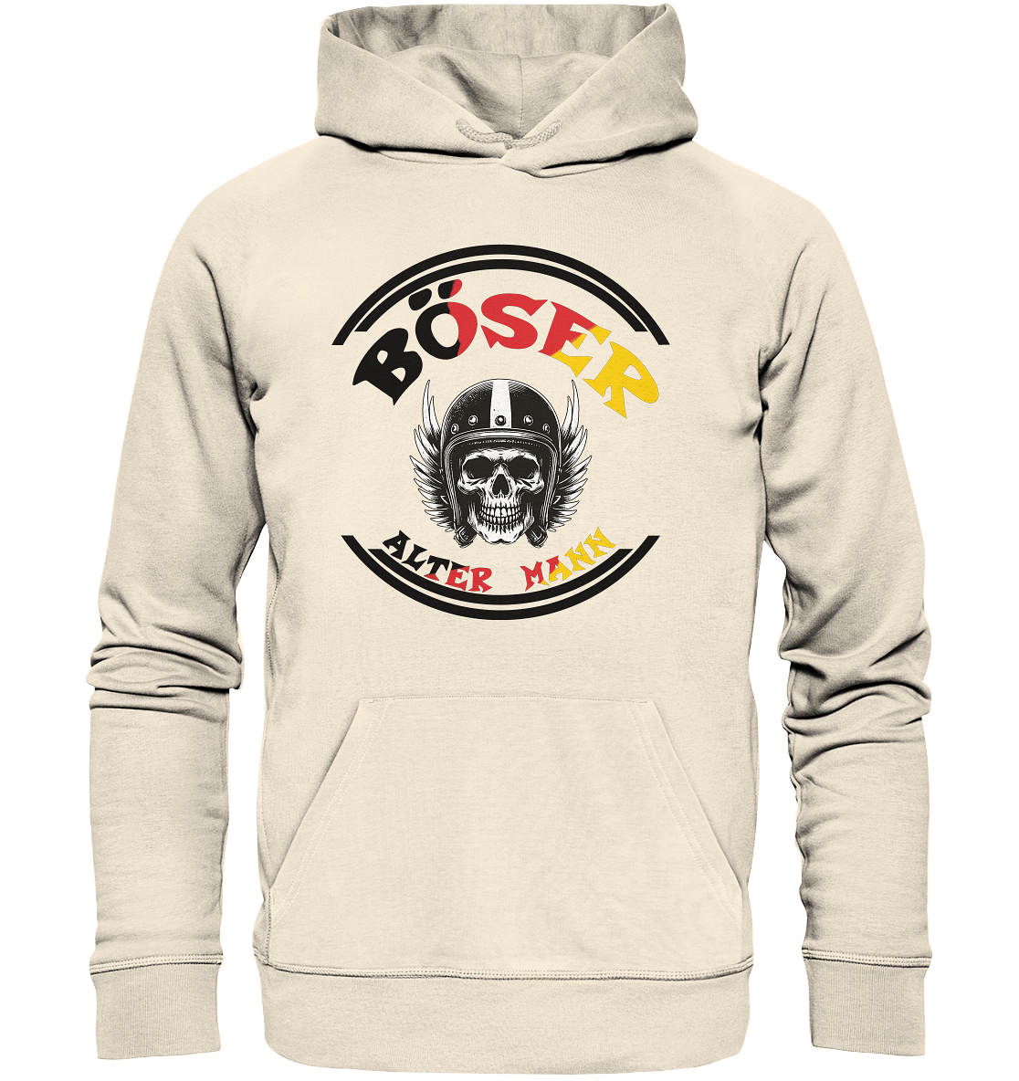 Hoodie Herren- Böser alter Mann coole Basic für jeden Look