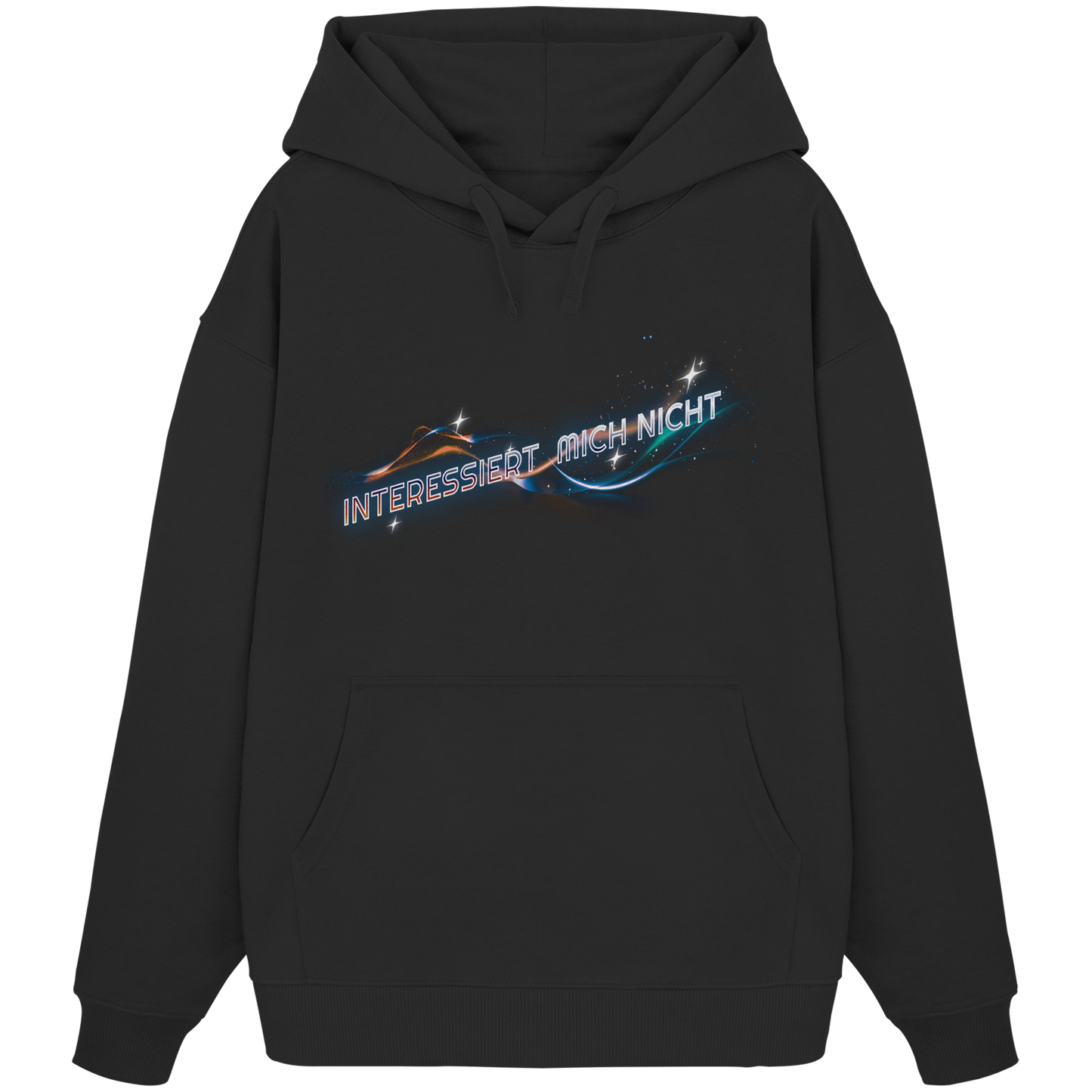 Interessiert mich nicht - Organic Oversize Hoodie