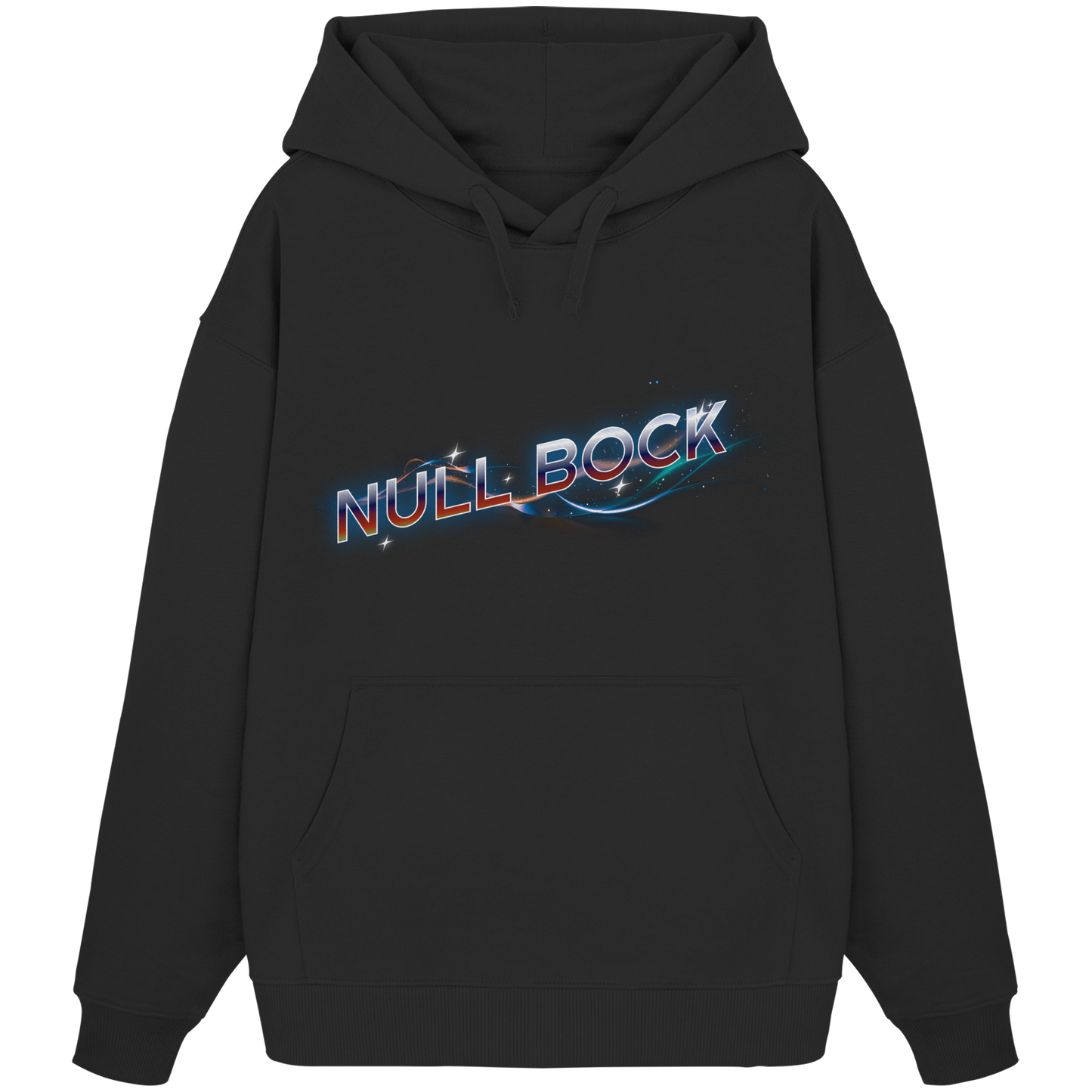 Null Bock Mode - Organic Oversize Hoodie