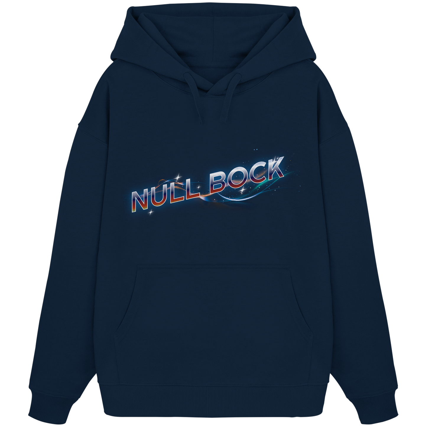 Null Bock Mode - Organic Oversize Hoodie