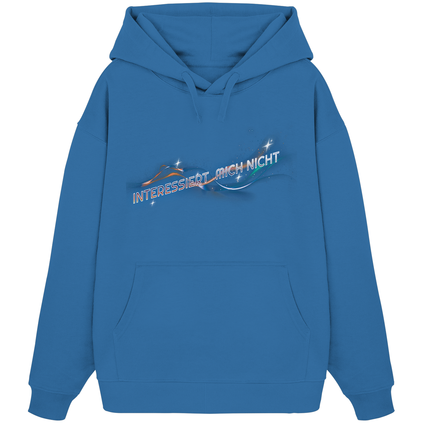 Interessiert mich nicht - Organic Oversize Hoodie