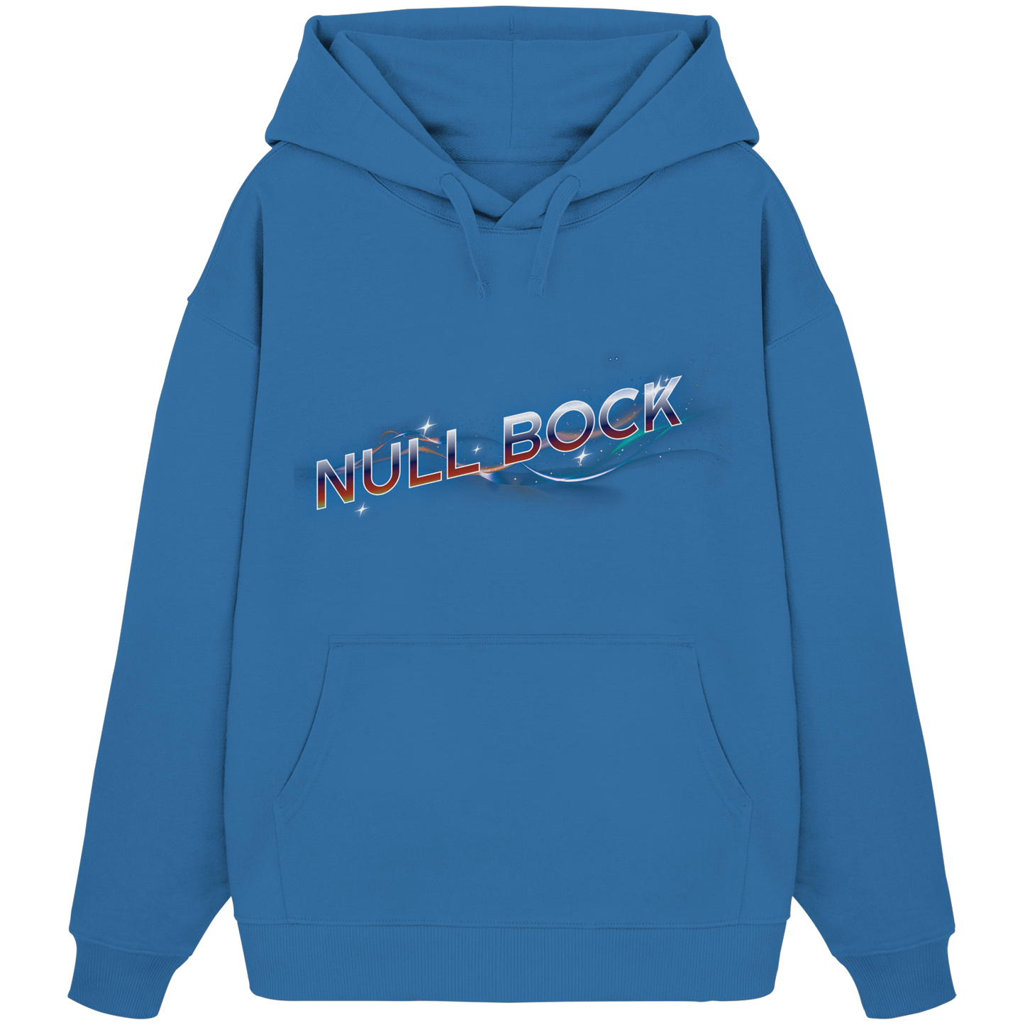 Null Bock Mode - Organic Oversize Hoodie