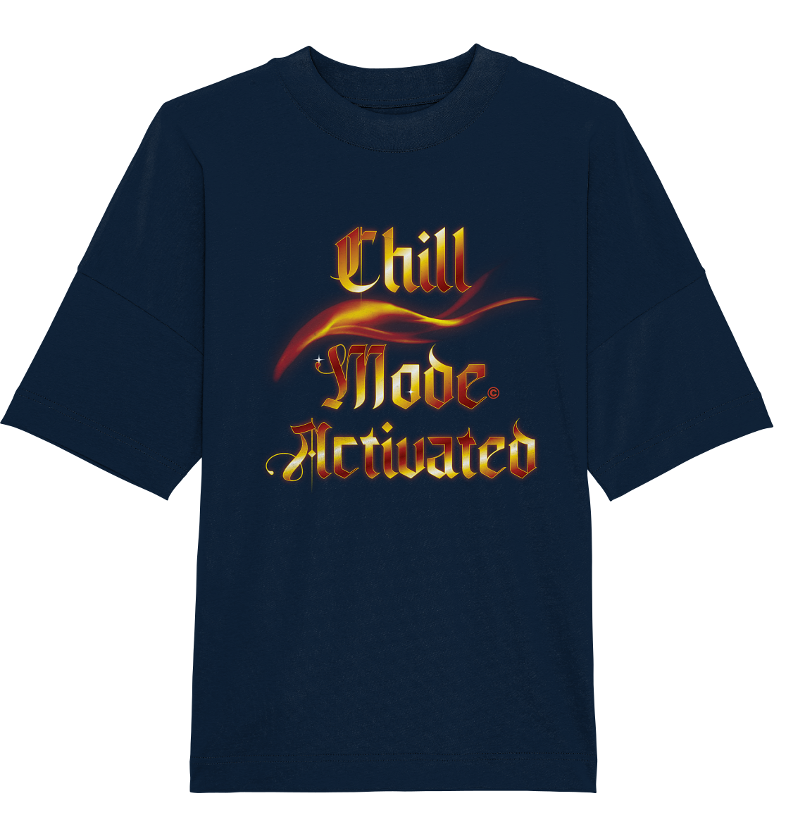 Chill Mode - Organic Oversize Shirt