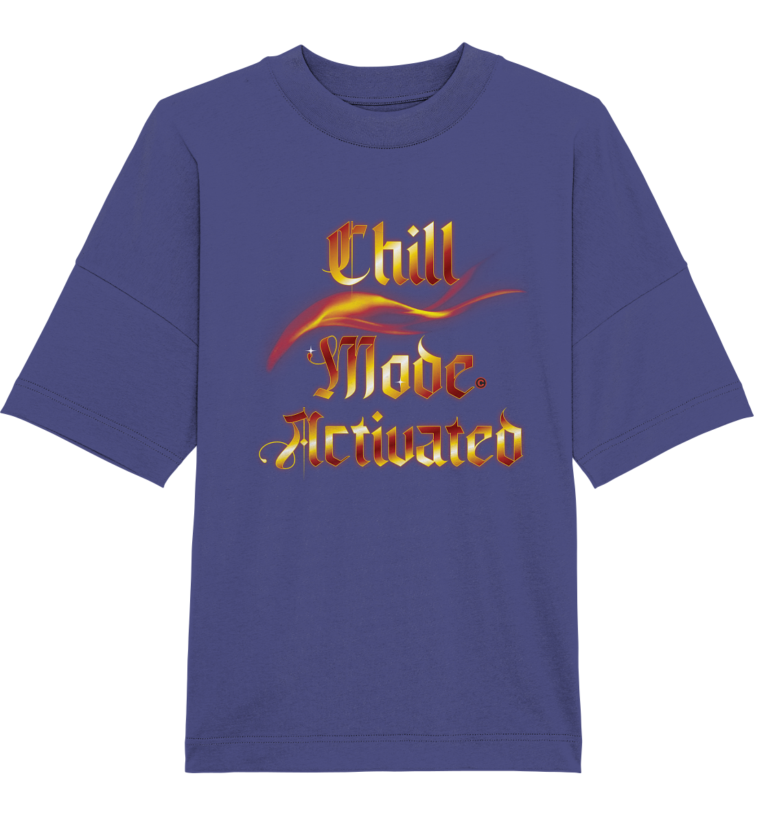 Chill Mode - Organic Oversize Shirt