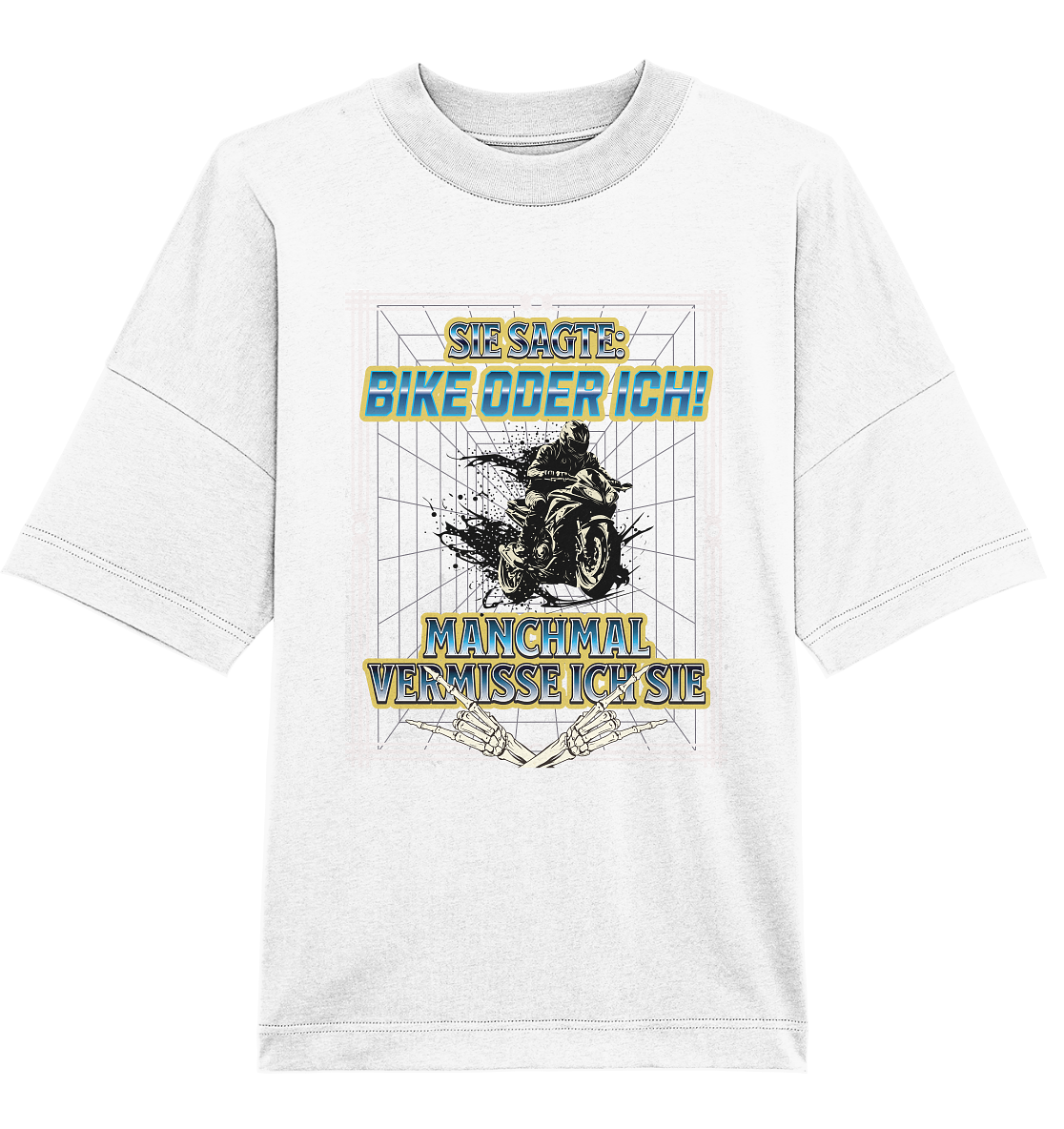 Manchmal vermisse ich sie - Streetwear 1 - Organic Oversize Shirt