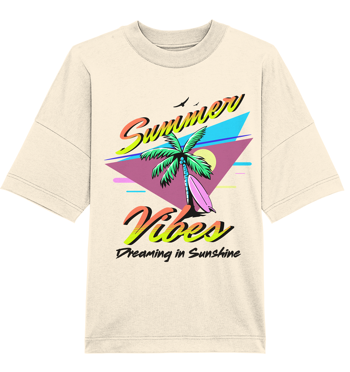Summer Vibes Dreaming - Organic Oversize Shirt